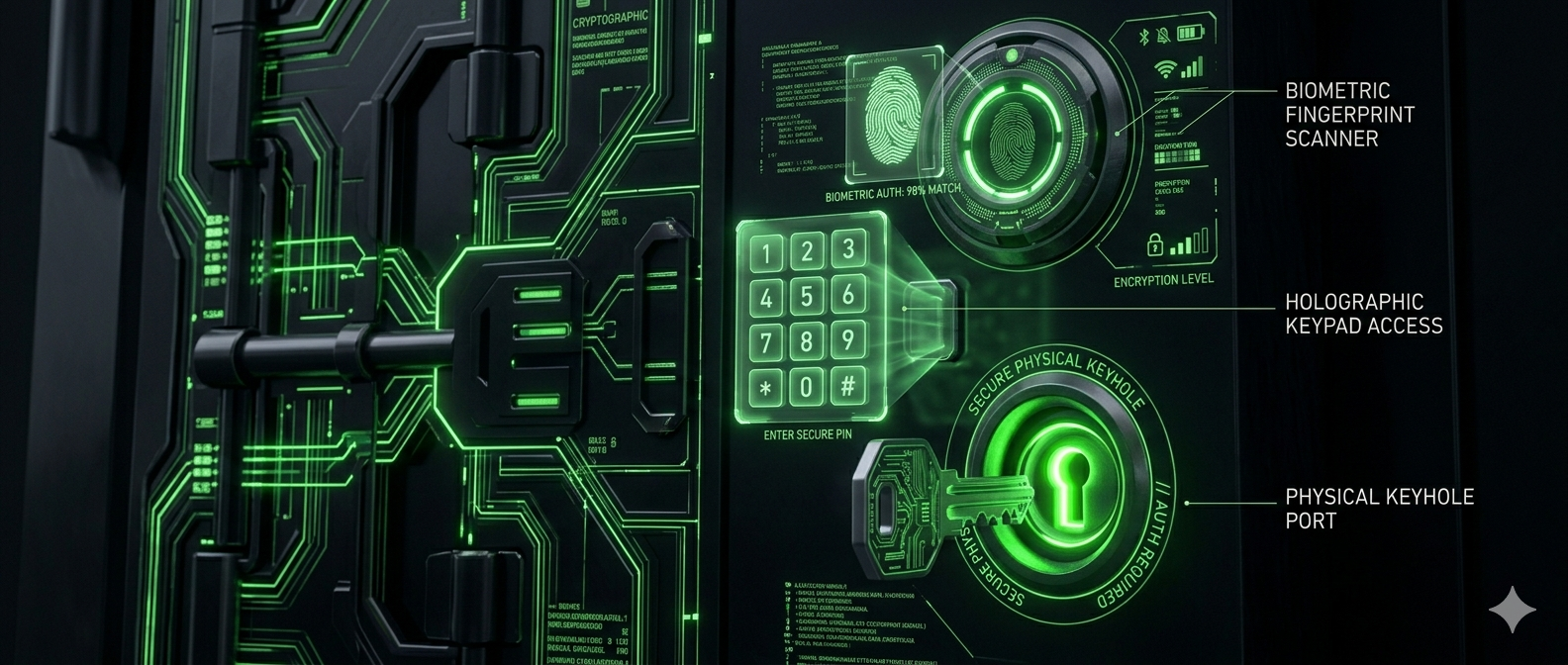 Multiple security factors visualization