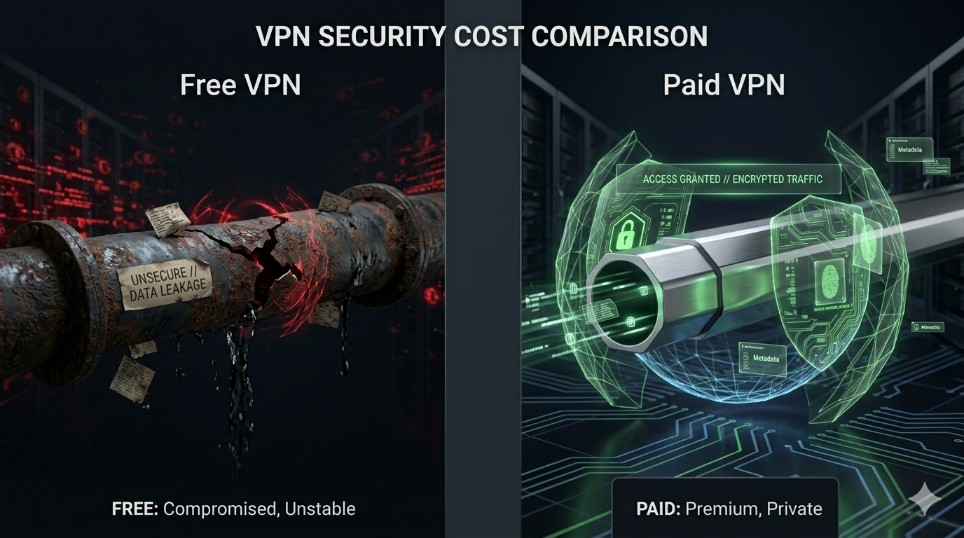 Free VPN vs paid